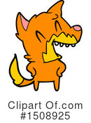 Fox Clipart #1508925 by lineartestpilot