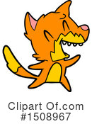 Fox Clipart #1508967 by lineartestpilot