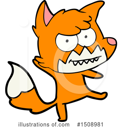 Royalty-Free (RF) Fox Clipart Illustration by lineartestpilot - Stock Sample #1508981