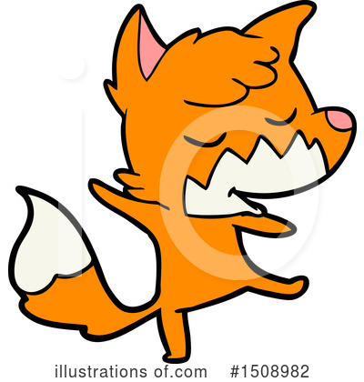 Royalty-Free (RF) Fox Clipart Illustration by lineartestpilot - Stock Sample #1508982