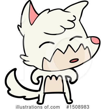 Royalty-Free (RF) Fox Clipart Illustration by lineartestpilot - Stock Sample #1508983