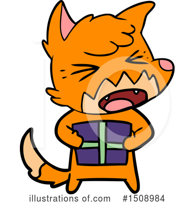 Royalty-Free (RF) Fox Clipart Illustration by lineartestpilot - Stock Sample #1508984