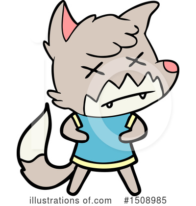 Royalty-Free (RF) Fox Clipart Illustration by lineartestpilot - Stock Sample #1508985