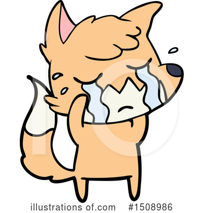 Royalty-Free (RF) Fox Clipart Illustration by lineartestpilot - Stock Sample #1508986