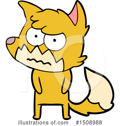 Royalty-Free (RF) Fox Clipart Illustration by lineartestpilot - Stock Sample #1508988