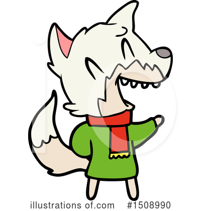 Royalty-Free (RF) Fox Clipart Illustration by lineartestpilot - Stock Sample #1508990