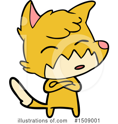 Royalty-Free (RF) Fox Clipart Illustration by lineartestpilot - Stock Sample #1509001