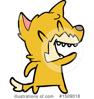 Royalty-Free (RF) Fox Clipart Illustration by lineartestpilot - Stock Sample #1509018