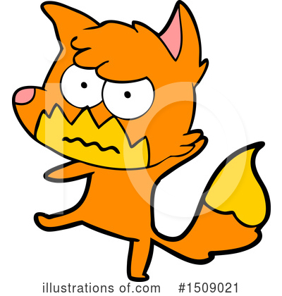Royalty-Free (RF) Fox Clipart Illustration by lineartestpilot - Stock Sample #1509021