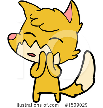 Royalty-Free (RF) Fox Clipart Illustration by lineartestpilot - Stock Sample #1509029
