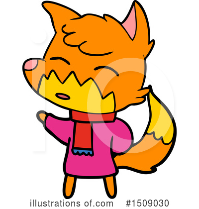 Royalty-Free (RF) Fox Clipart Illustration by lineartestpilot - Stock Sample #1509030