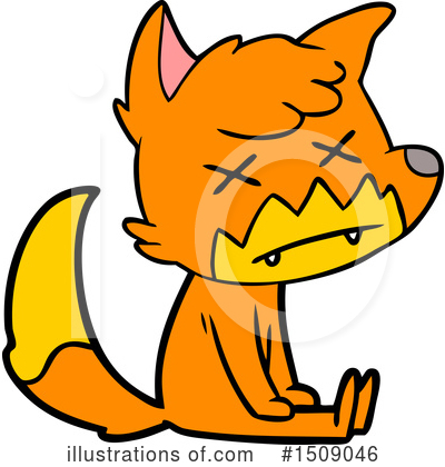 Royalty-Free (RF) Fox Clipart Illustration by lineartestpilot - Stock Sample #1509046