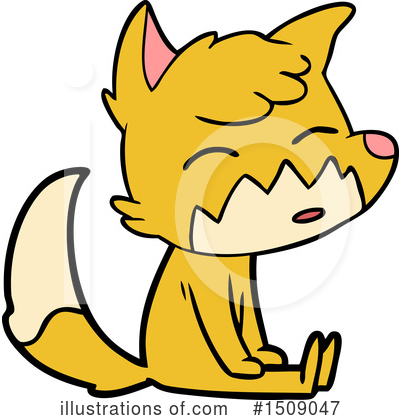Royalty-Free (RF) Fox Clipart Illustration by lineartestpilot - Stock Sample #1509047