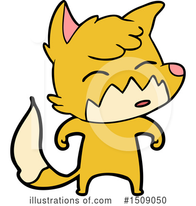 Royalty-Free (RF) Fox Clipart Illustration by lineartestpilot - Stock Sample #1509050