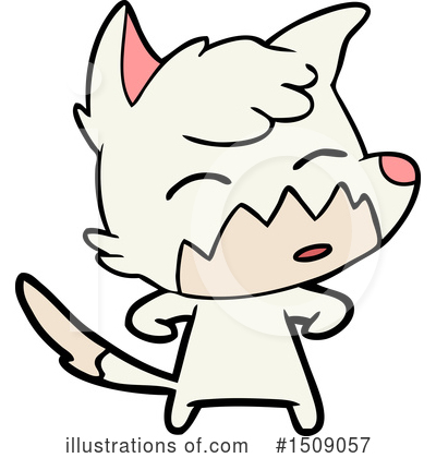 Royalty-Free (RF) Fox Clipart Illustration by lineartestpilot - Stock Sample #1509057