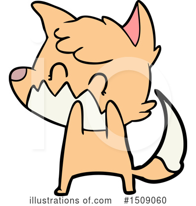 Royalty-Free (RF) Fox Clipart Illustration by lineartestpilot - Stock Sample #1509060