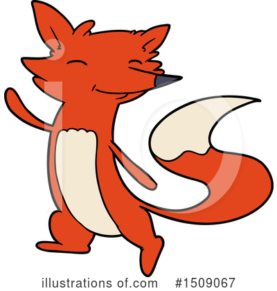Royalty-Free (RF) Fox Clipart Illustration by lineartestpilot - Stock Sample #1509067