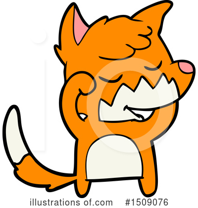 Royalty-Free (RF) Fox Clipart Illustration by lineartestpilot - Stock Sample #1509076