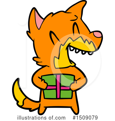 Royalty-Free (RF) Fox Clipart Illustration by lineartestpilot - Stock Sample #1509079