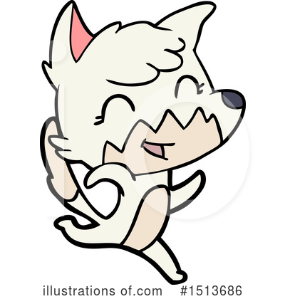Royalty-Free (RF) Fox Clipart Illustration by lineartestpilot - Stock Sample #1513686