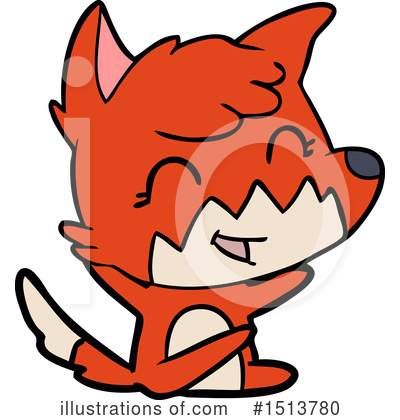 Royalty-Free (RF) Fox Clipart Illustration by lineartestpilot - Stock Sample #1513780