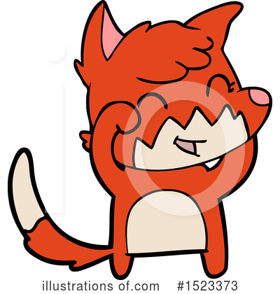 Royalty-Free (RF) Fox Clipart Illustration by lineartestpilot - Stock Sample #1523373