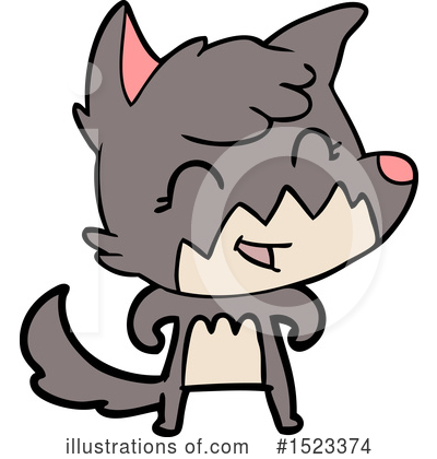 Royalty-Free (RF) Fox Clipart Illustration by lineartestpilot - Stock Sample #1523374