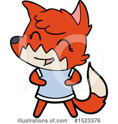 Royalty-Free (RF) Fox Clipart Illustration by lineartestpilot - Stock Sample #1523376