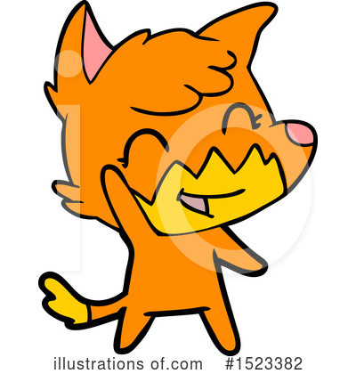 Royalty-Free (RF) Fox Clipart Illustration by lineartestpilot - Stock Sample #1523382