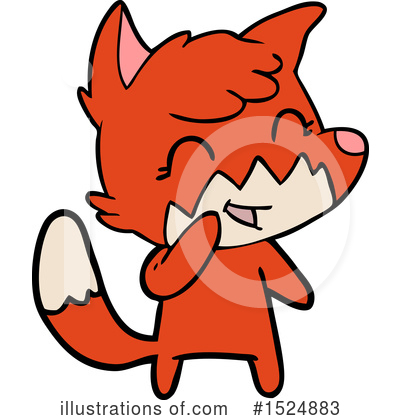 Royalty-Free (RF) Fox Clipart Illustration by lineartestpilot - Stock Sample #1524883