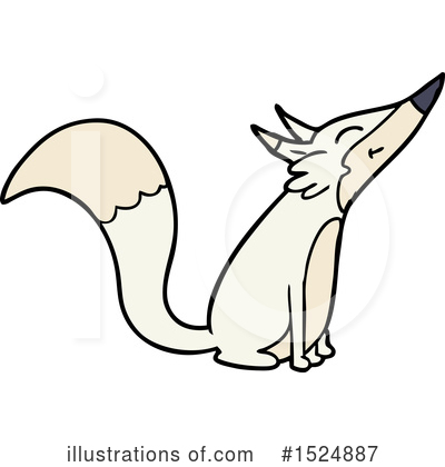 Royalty-Free (RF) Fox Clipart Illustration by lineartestpilot - Stock Sample #1524887
