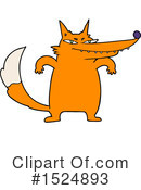 Fox Clipart #1524893 by lineartestpilot