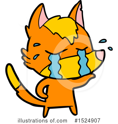 Royalty-Free (RF) Fox Clipart Illustration by lineartestpilot - Stock Sample #1524907