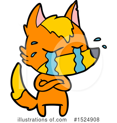 Royalty-Free (RF) Fox Clipart Illustration by lineartestpilot - Stock Sample #1524908