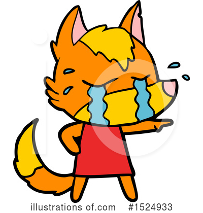 Royalty-Free (RF) Fox Clipart Illustration by lineartestpilot - Stock Sample #1524933