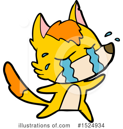 Royalty-Free (RF) Fox Clipart Illustration by lineartestpilot - Stock Sample #1524934