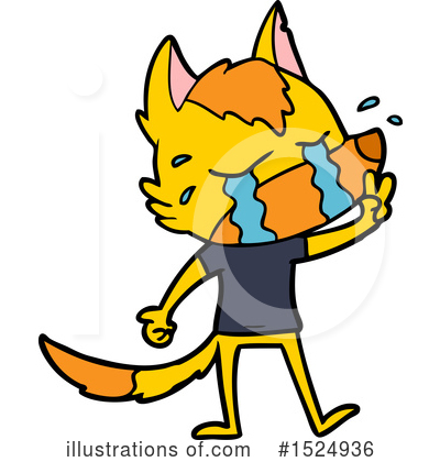 Royalty-Free (RF) Fox Clipart Illustration by lineartestpilot - Stock Sample #1524936