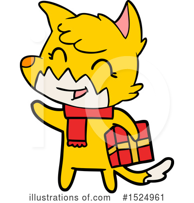 Royalty-Free (RF) Fox Clipart Illustration by lineartestpilot - Stock Sample #1524961