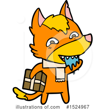 Royalty-Free (RF) Fox Clipart Illustration by lineartestpilot - Stock Sample #1524967