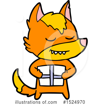 Royalty-Free (RF) Fox Clipart Illustration by lineartestpilot - Stock Sample #1524970