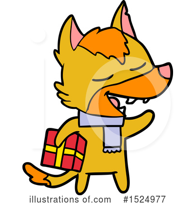 Royalty-Free (RF) Fox Clipart Illustration by lineartestpilot - Stock Sample #1524977
