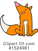 Fox Clipart #1524981 by lineartestpilot