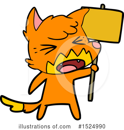 Royalty-Free (RF) Fox Clipart Illustration by lineartestpilot - Stock Sample #1524990