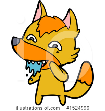 Royalty-Free (RF) Fox Clipart Illustration by lineartestpilot - Stock Sample #1524996