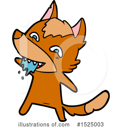 Royalty-Free (RF) Fox Clipart Illustration by lineartestpilot - Stock Sample #1525003