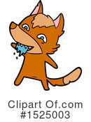 Fox Clipart #1525003 by lineartestpilot