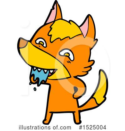 Royalty-Free (RF) Fox Clipart Illustration by lineartestpilot - Stock Sample #1525004