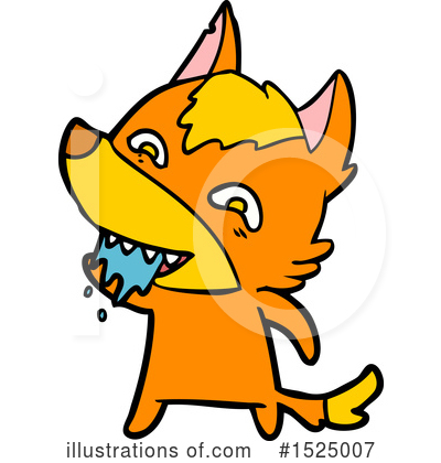 Royalty-Free (RF) Fox Clipart Illustration by lineartestpilot - Stock Sample #1525007