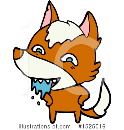 Royalty-Free (RF) Fox Clipart Illustration by lineartestpilot - Stock Sample #1525016