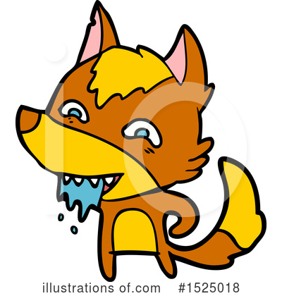 Royalty-Free (RF) Fox Clipart Illustration by lineartestpilot - Stock Sample #1525018